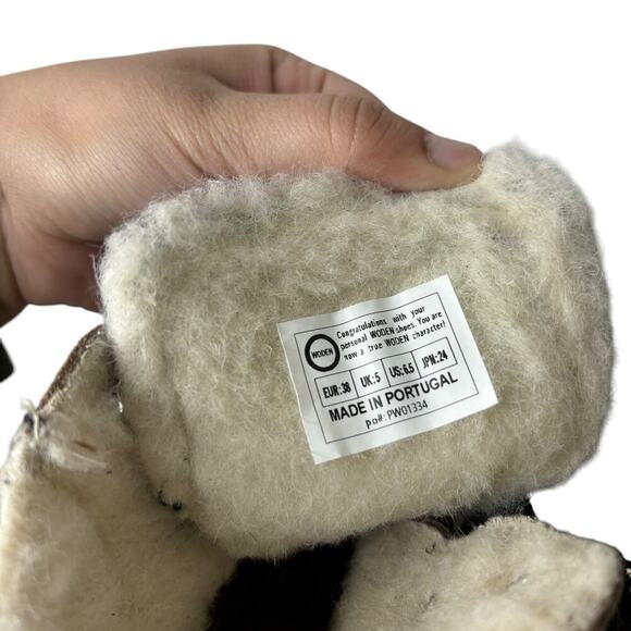 Woden Iris Mix Boots Leopard Size 6.5 - Picture 8 of 8